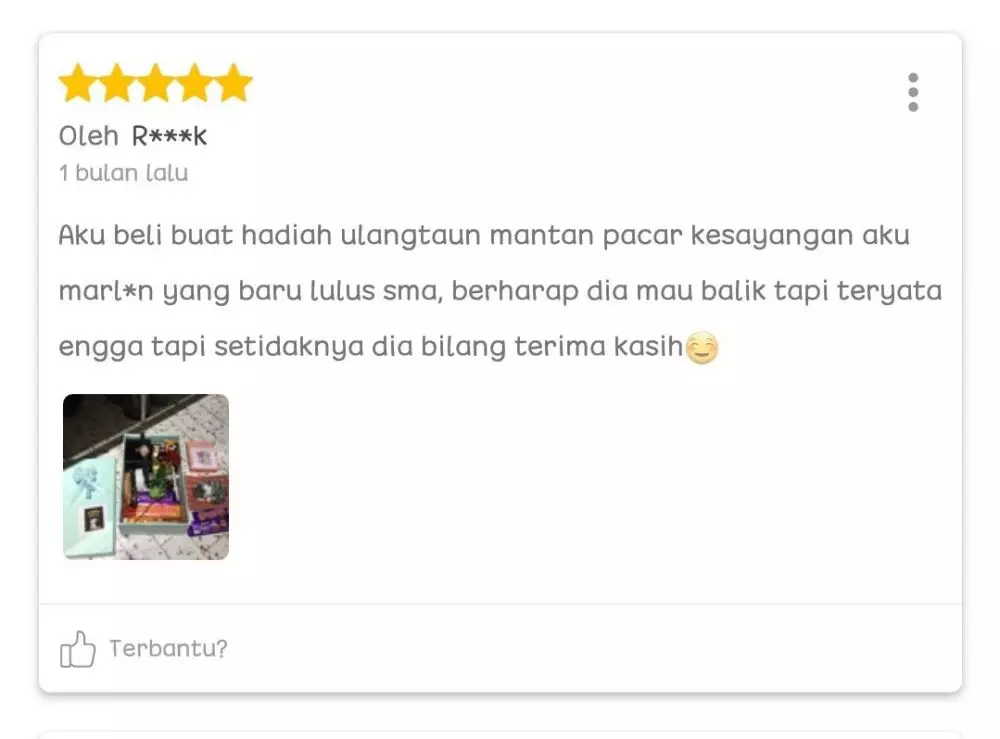 Testimoni beli buat orang lain Twitter