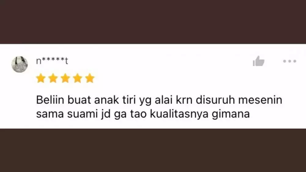 Testimoni beli buat orang lain Twitter