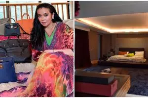 7 Potret kamar Jennifer Jill, walk in closet-nya mirip butik