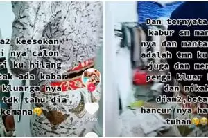 Kisah pilu pria ditinggal calon istrinya kabur bareng mantan