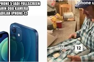 Baru rilis, 10 meme lucu iPhone 12 ini bikin nyengir