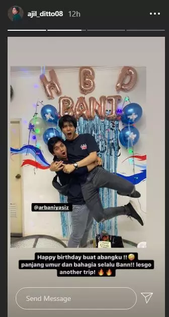 Ultah Arbani ke-26 Instagram