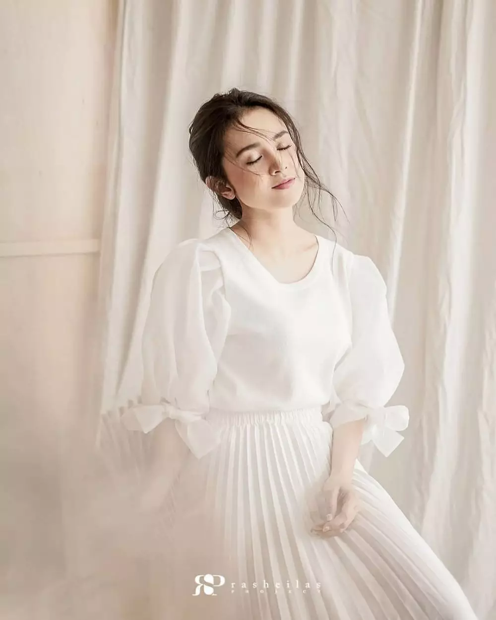 Gaya pemotretan Michelle Ziudith © 2020 brilio.net