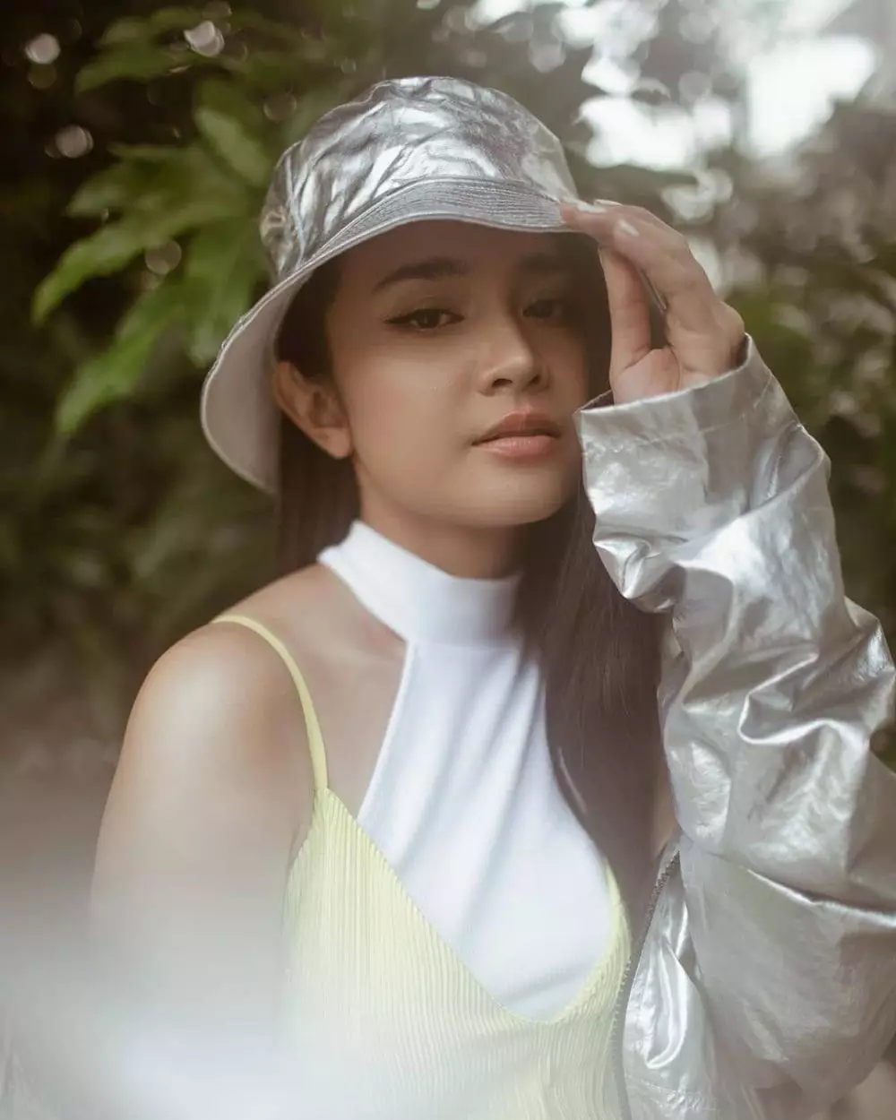 Gaya pemotretan Michelle Ziudith © 2020 brilio.net