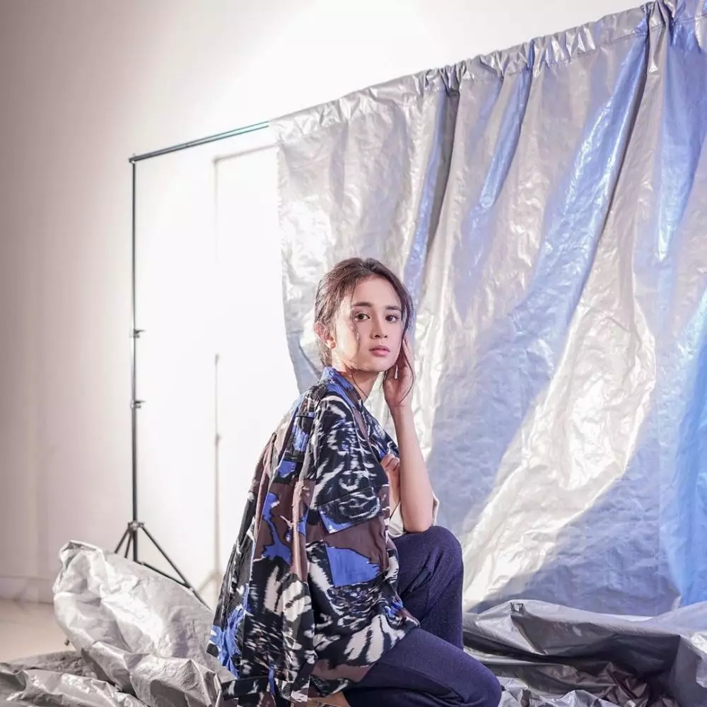 Gaya pemotretan Michelle Ziudith © 2020 brilio.net