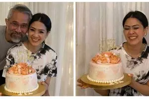 7 Momen ultah ke-36 istri Lukman Sardi, simpel namun penuh kehangatan