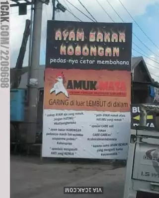 spanduk rumah makan aneh Berbagai sumber spanduk rumah makan aneh Berbagai sumber