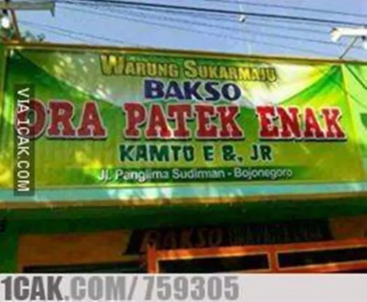 spanduk rumah makan aneh Berbagai sumber spanduk rumah makan aneh Berbagai sumber