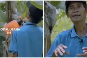 Aksi pria ungkap rahasia sukses bisnis ini receh tapi penuh makna