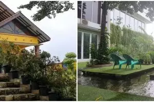 Penampakan rumah 7 ustaz dan ustazah ini mewah dan asri banget