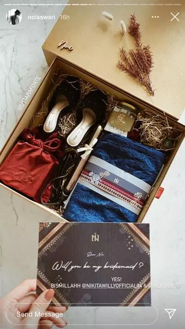 bridesmaid pernikahan Nikita © 2020 brilio.net bridesmaid pernikahan Nikita © 2020 brilio.net