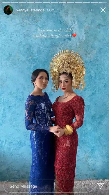 bridesmaid pernikahan Nikita © 2020 brilio.net bridesmaid pernikahan Nikita © 2020 brilio.net