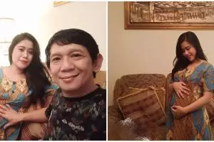 10 Pesona Tiara Amalia, istri komedian Ginanjar jelang melahirkan