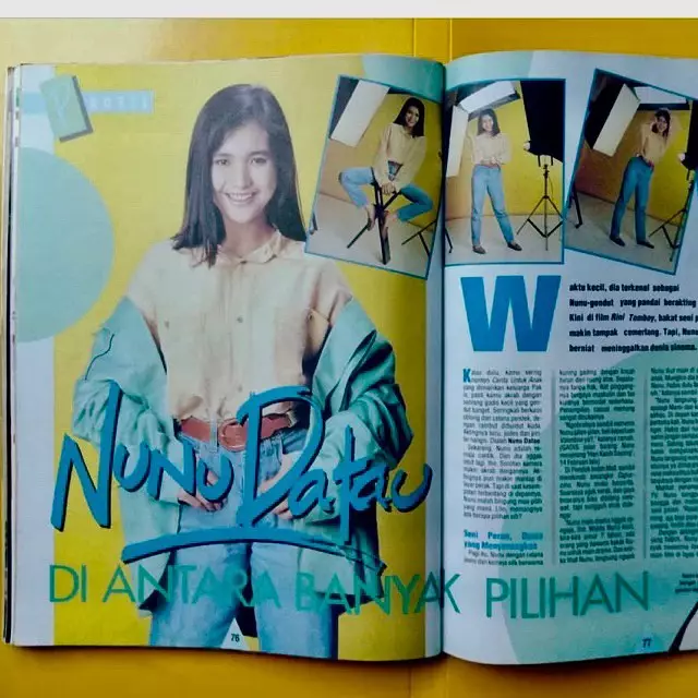 Transformasi Nunu Datau Instagram