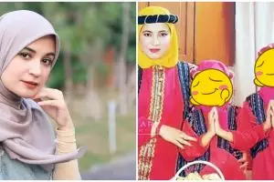 Potret lawas Shireen Sungkar saat jadi model cilik di kalender