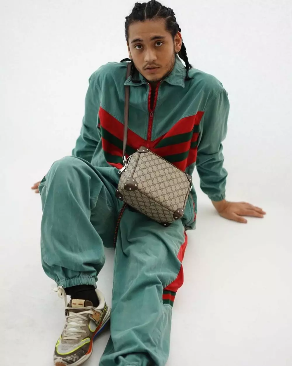 Giorgino Abraham rambut kepang Instagram