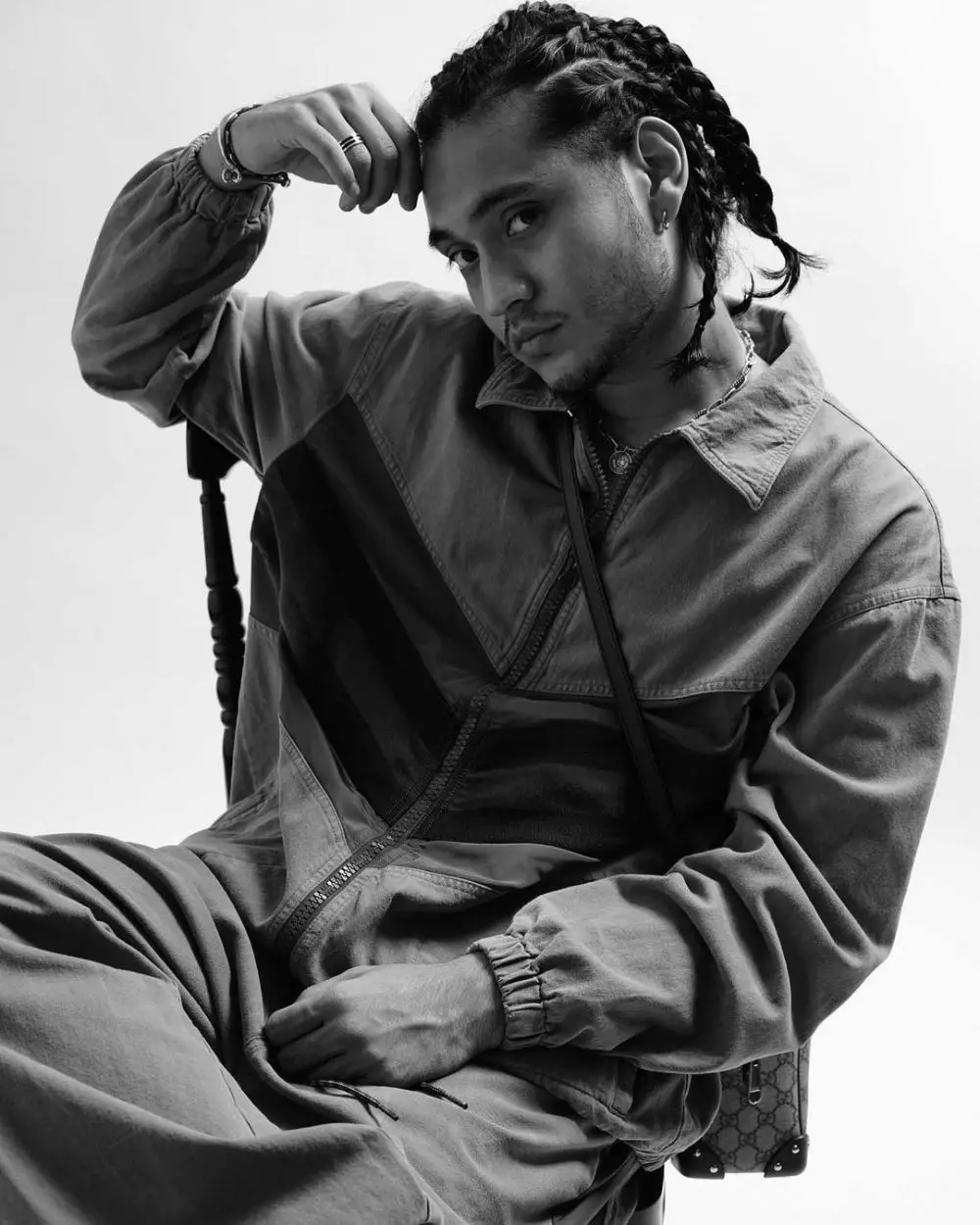 Giorgino Abraham rambut kepang Instagram