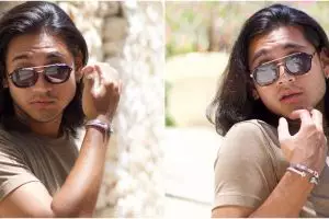 8 Pemotretan Giorgino Abraham dengan rambut kepang, menawan