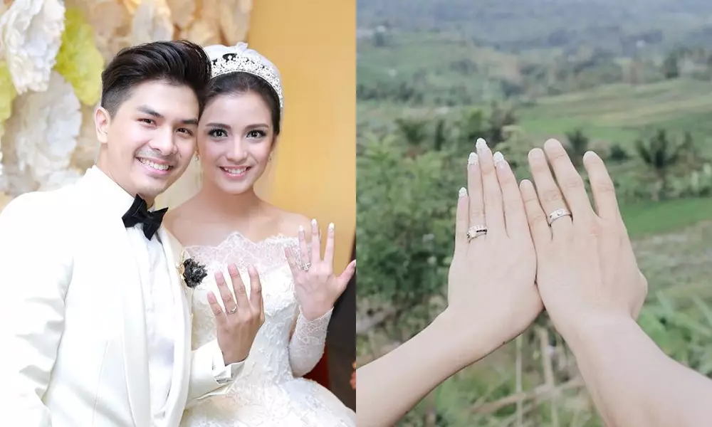 Cincin pernikahan pesinetron  Instagram