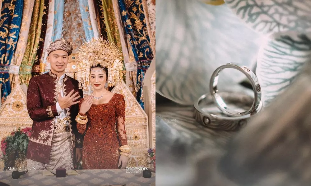 Cincin pernikahan pesinetron  Instagram