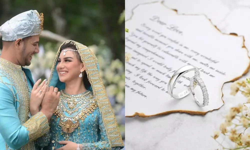 Cincin pernikahan pesinetron  Instagram