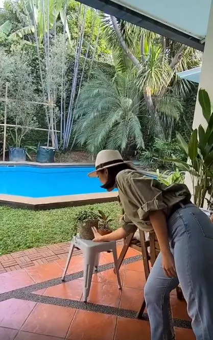 Rumah sementara Agatha Suci  Instagram Rumah sementara Agatha Suci  Instagram