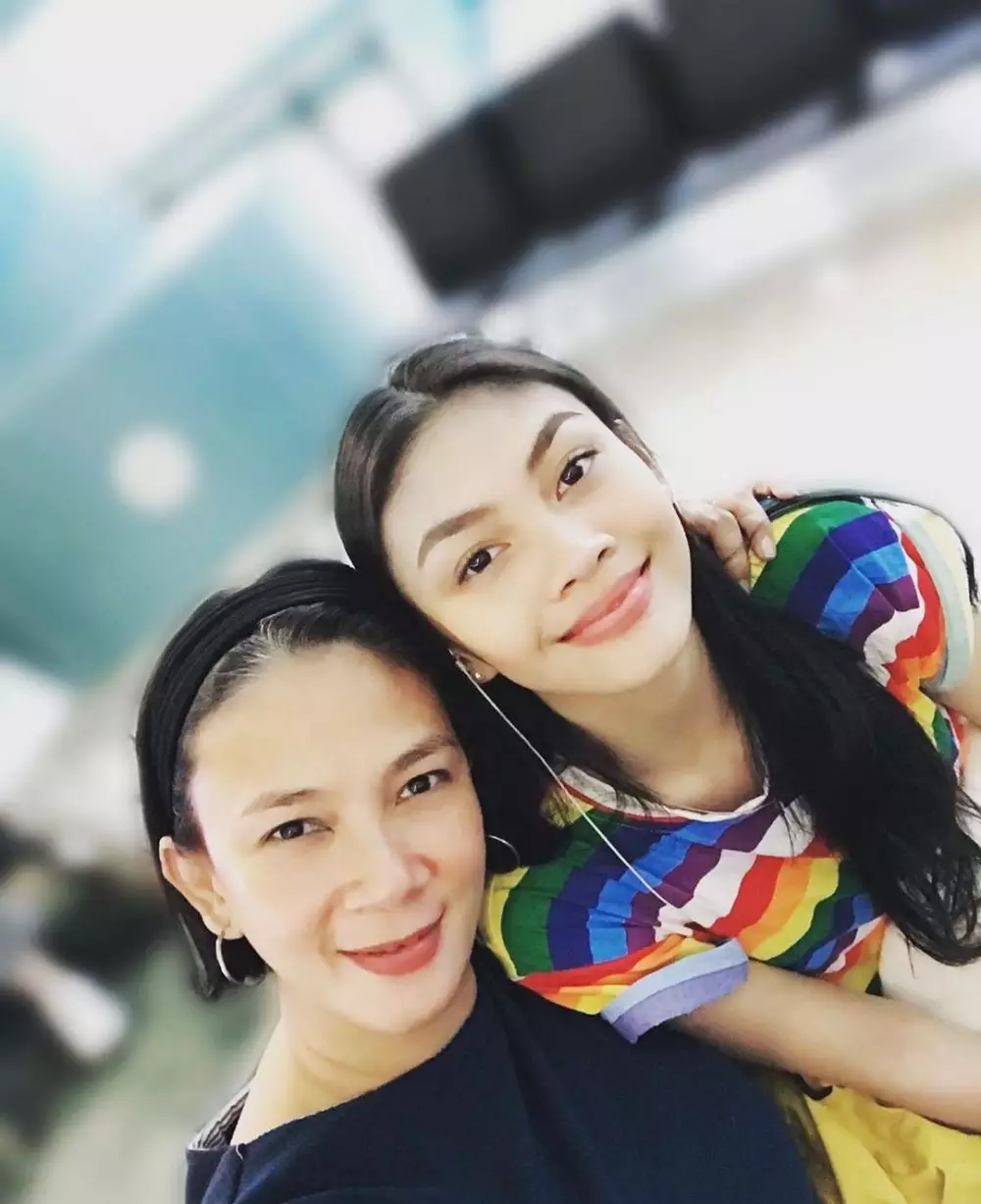 potret kompak dian nitami dan putrinya © 2020 Instagram