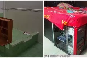 10 Potret tempat tidur ini desainnya absurd abis, kocak