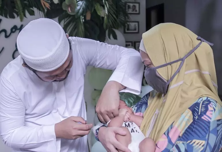 akikah anak kedua rachel Instagram