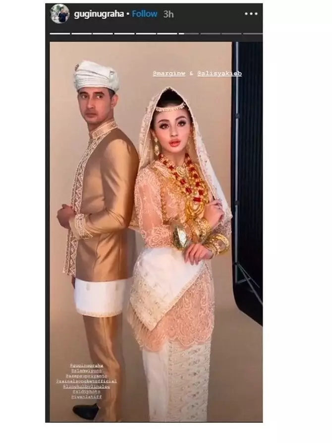 Pesona Margin Wieheerm dalam balutan baju adat © 2020 brilio.net