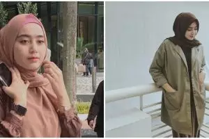 10 Gaya hijab Serell Thalib istri Taqy Malik, selalu tampil memesona
