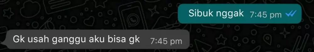 kode ditolak cewek Twitter