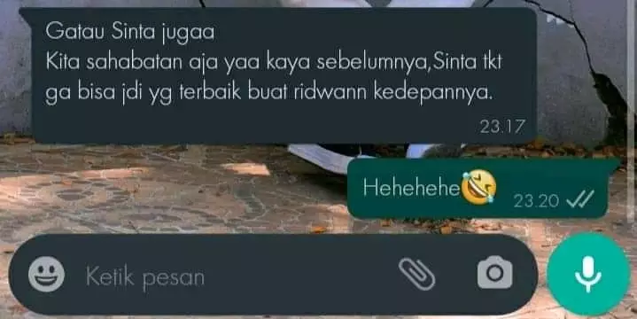 kode ditolak cewek Twitter