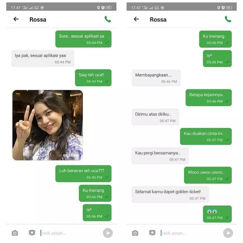 Dapat orderan dari Rossa © 2020 brilio.net