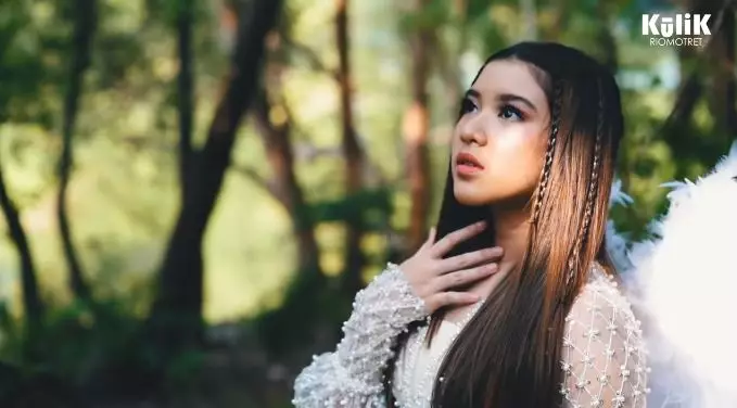 Pemotretan Tiara Andini bidadari © 2020 brilio.net