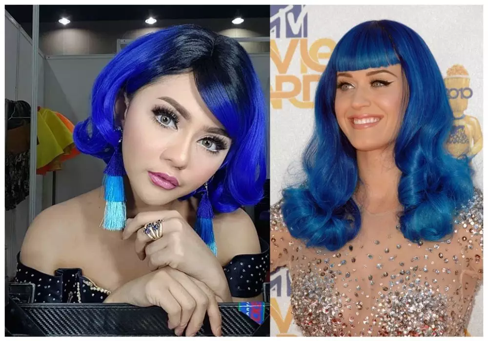 Seleb tirukan gaya artis luar negeri Berbagai sumber Seleb tirukan gaya artis luar negeri Berbagai sumber