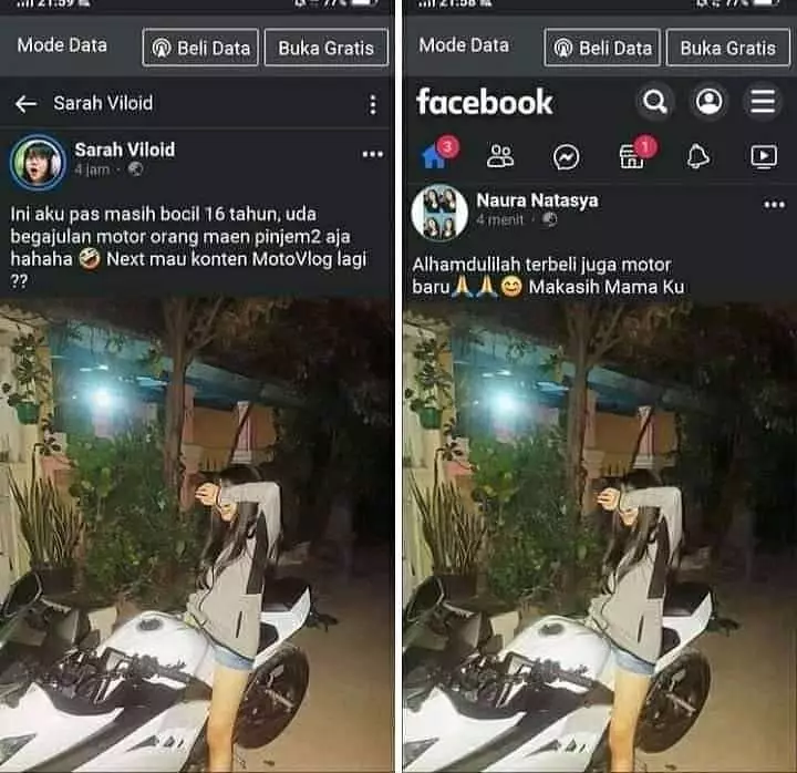 pamer malah malu sendiri Berbagai sumber