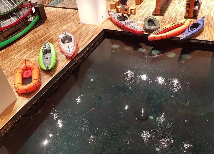 Potret fasilitas toko Berbagai sumber