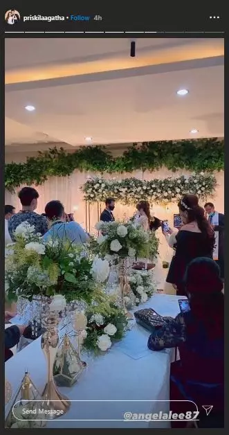 Angela Lee menikah  ©Instagram