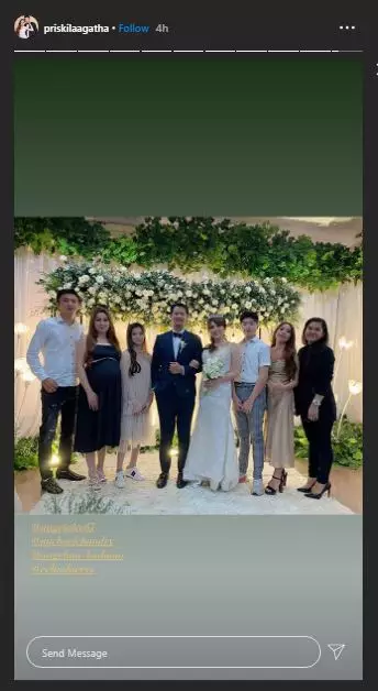 Angela Lee menikah  ©Instagram