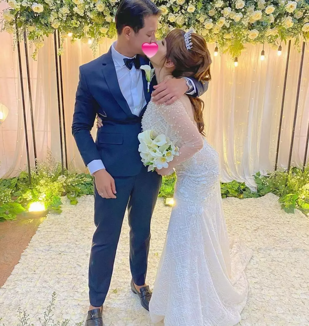 Angela Lee menikah  ©Instagram