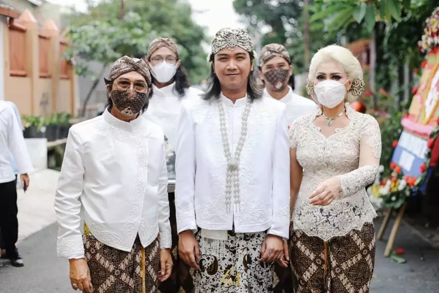 momen pernikahan bojes afi © berbagai sumber