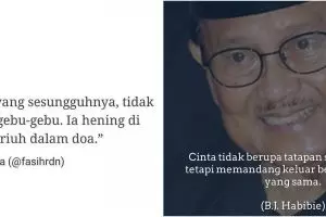 111 Kata-kata mutiara cinta sejati, penuh makna dan bikin doi berbunga-bunga