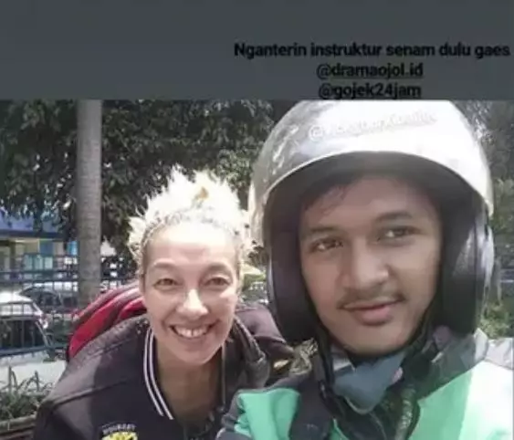 driver ojol dan seleb Instagram