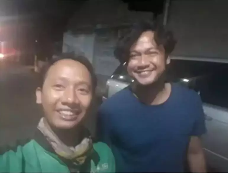 driver ojol dan seleb ©Instagram