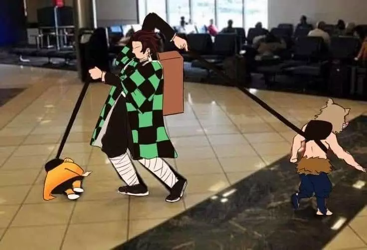 Editan foto Demon Slayer Facebook/ Lara Hatake Editan foto Demon Slayer Facebook/ Lara Hatake