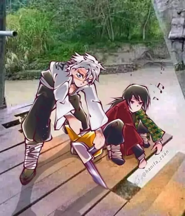 Editan foto Demon Slayer Facebook/ Lara Hatake Editan foto Demon Slayer Facebook/ Lara Hatake