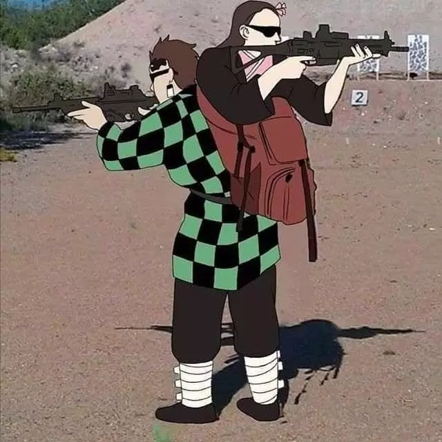 Editan foto Demon Slayer Facebook/ Lara Hatake Editan foto Demon Slayer Facebook/ Lara Hatake