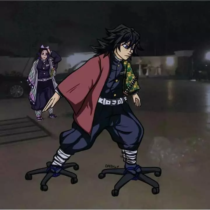 Editan foto Demon Slayer Facebook/ Lara Hatake Editan foto Demon Slayer Facebook/ Lara Hatake