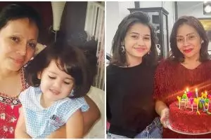 8 Potret kebersamaan Sandrinna Michelle dan ibunya, jarang tersorot